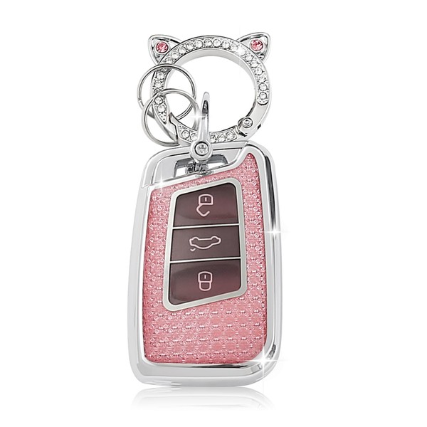 ZVRSUA Car Key Protective Case Suitable for VW, Car Key