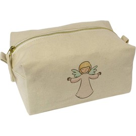 'Adorable Angel in Pink Gown ' Canvas Wash Bag/Makeup Case (CS00041977)