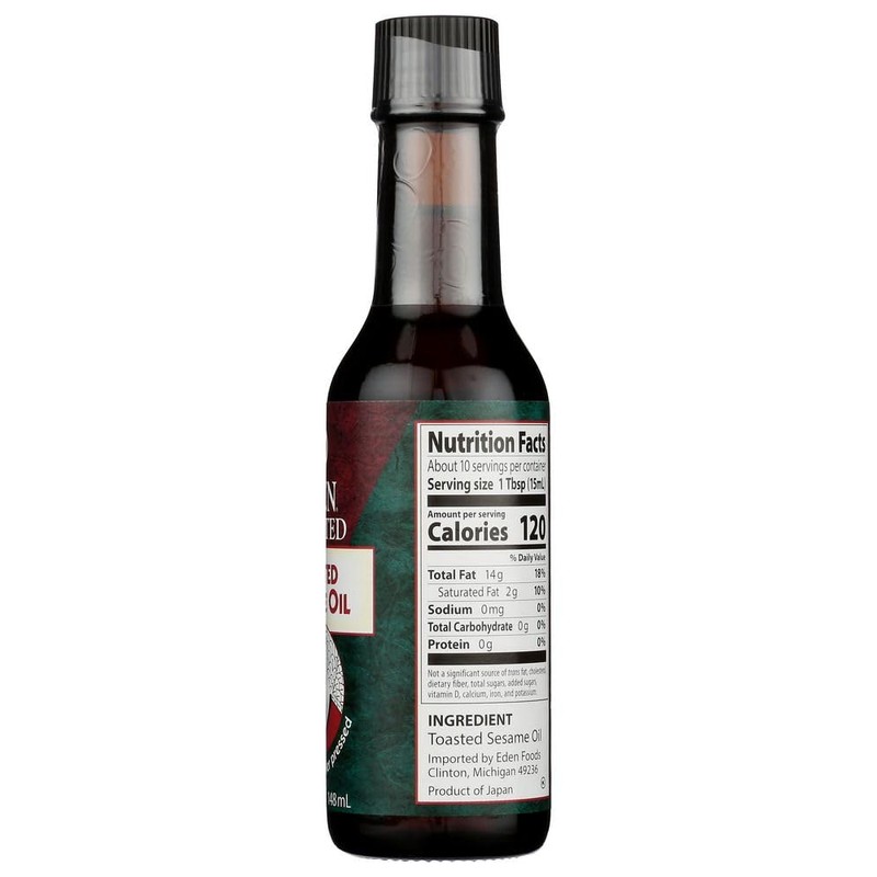 Sesame Oil - Toasted Eden Organic 5 oz Oil