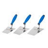 Mivos Stainless Steel Trapezoidal Trowel 160 x 75 mm -