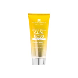 MARTHA DEBAYLE HAIR TECH. CURL BOSS STYLING CREAM. Crema para peinar para cabello chino y ondulado. Control frizz. Con miel de manuka. Sin parabenos  