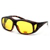 V.W.E. Large Polarized Fit-Over Night Driving Sunglasses 63mm and 65mm
