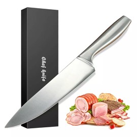ADBI's Chef Knife, great for Kitchen Gadgets, Ultra Sharp, with Gift Box included, Gifts for Men or Women, Forged Whole Steel, Ergonomic Handle Design