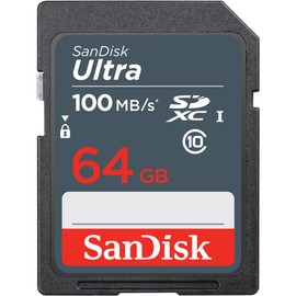 3X 64GB Ultra SDXC UHS-I Memory Card + Memory Card Holder