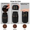 PULOYA Coffee Grinder Electric for Beans, Spices, Herbs, Grains and
