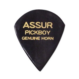 Pickboy PBASP1 Assur Guitar Picks, Hand-Made, Buffalo Horn, 5 Picks