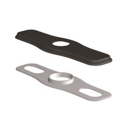 Danze DA607955BS Cover Plate Assembly for 8-Inch Centerset Bellefleur Series Kitchen Faucet, Satin Black