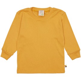 loud + proud Unisex Children's Fine Rib, Organic Cotton and GOTS Certified Pyjamas, Curcuma