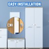 MeBantoo Household Cabinet Password Hasp Locks, Cabinet Locks with Combination,