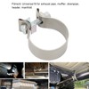 Exhaust Seal Clamp, Universal Band Clamps Rustproof Muffler Clamp High