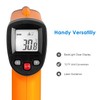 Helect Infrared Thermometer, Helect Digital Laser Infrared Thermometer Pyrometer (-50