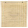 Red Lantern Matchstick Cordless Window Shade - Natural 48" W