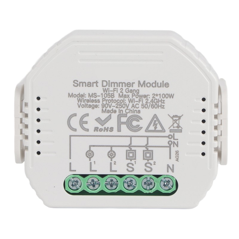 Smart Dimmer Switch Module 2 Way Dimming APP Control Switch