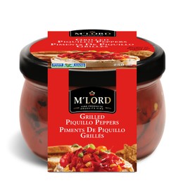 M'Lord Grilled Red Peppers, 250 ML