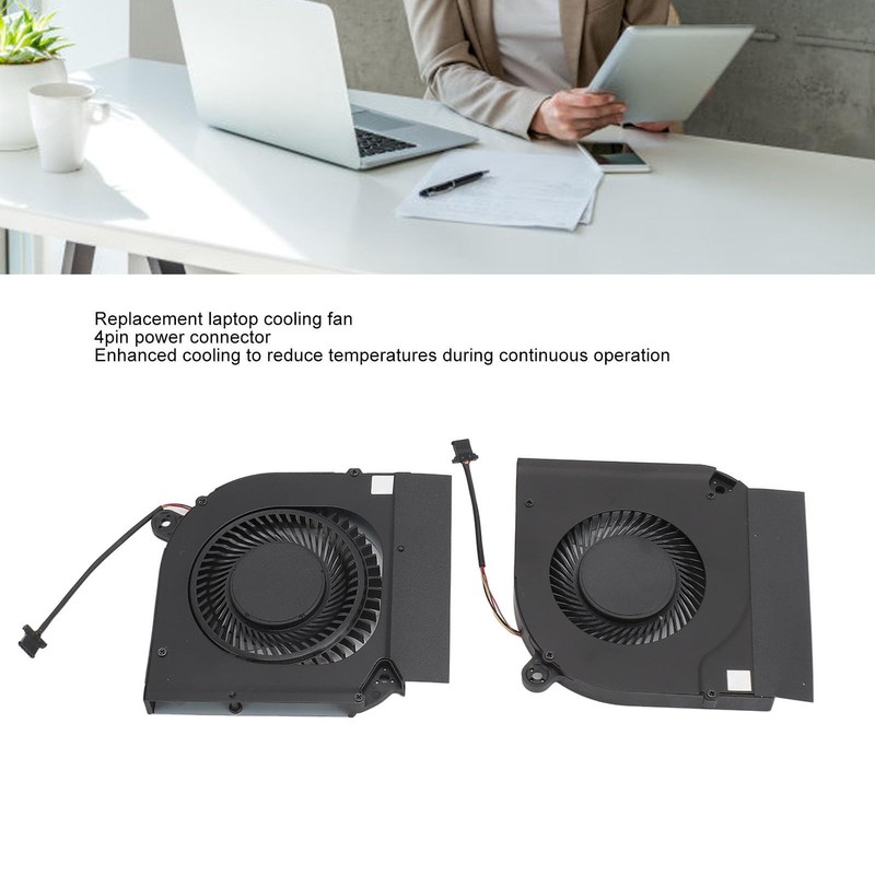Replacement Internal Cooling Fan Cooler, 4PIN GPU CPU Cooling Fan,