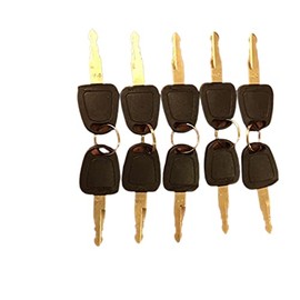 25# D100 Keys 10 PCS Fits for Daewoo Excavator D100 Key - Doosan E900 - Replacement Plant