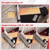 Goldblatt 13" Laminate Floor Cutter, Professional Vinyl Floor Cutter, Aluminum