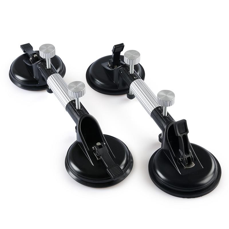 2PCS Pro Countertop Alignment Clamps - Adjustable Vacuum Suction for