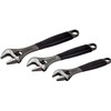 Bacho Alloy Steel Metric Adjustable Wrench Set (Pack of 3)