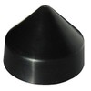Dock Edge PVC Cone Head Piling Cap, 8-Inch, Black
