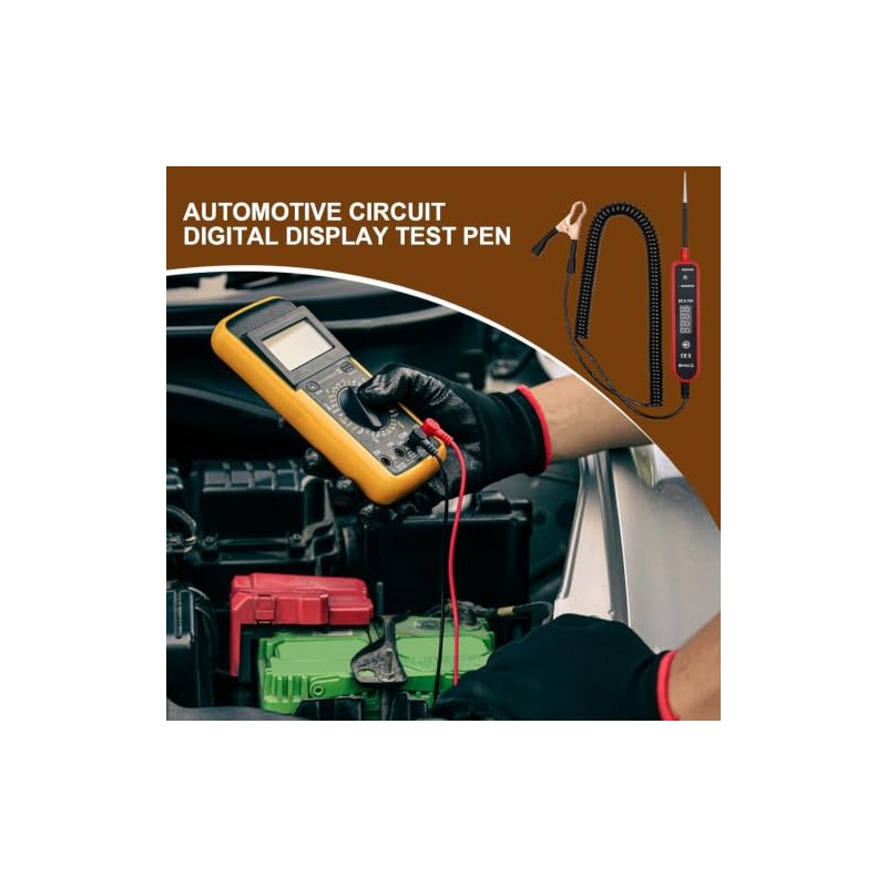 Buscador cortocircuitos automotriz Multifuncional alta precisión portátil
