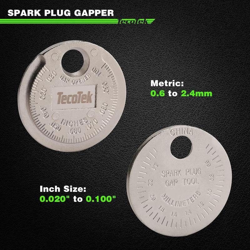 11-Piece Spark Plug Socket Set with 3/8" Drive Ratchet Handle,