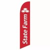 SuperSigns State Farm Windless Super Swooper Flag - Flag only.