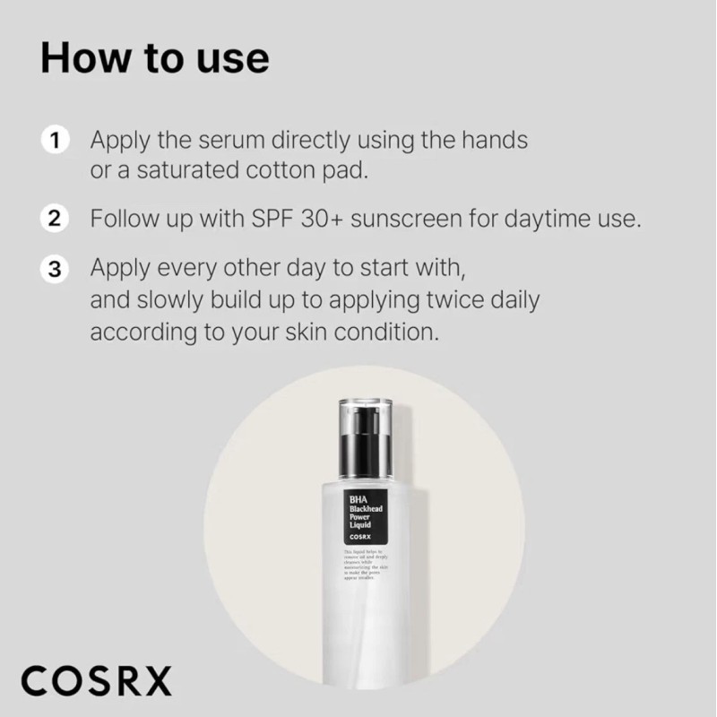 COSRX BHA Blackhead Power Liquid - 100ml