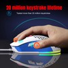 Wired Mouse Ergonomic RGB Backlit Adjustable DPI Programmable Keys 4.9ft
