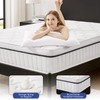 Puzdaz Full Mattress 10 Inch Hybrid Mattress - Medium Firm,