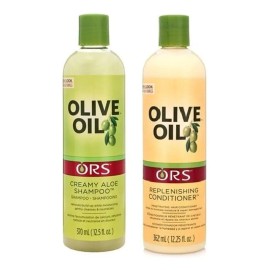 ORS - Champú Cremoso De Aceite De Oliva Y Aloe Vera Y Acondicionad - 354 ml - Top Quality