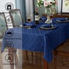 SASTYBALE Jacquard Tablecloth Rectangle Damask Pattern Table Cloth Spill-Proof Wrinkle