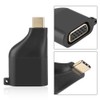 Cabledeconn Type C to VGA Adapter 1080P 60Hz Resolution with