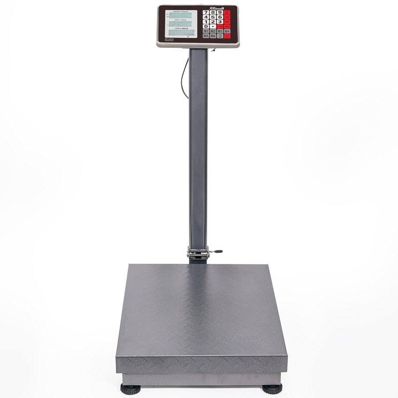 XtremepowerUS 600LB Weight Computing Postal Scale Digital Floor Large Platform