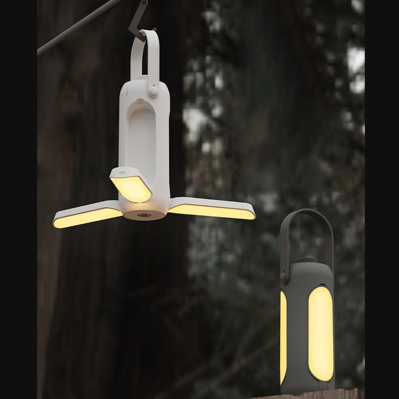 Folding LED Camping Lantern Flashlight 10000mAh USB Rechargeable Collapsible IP54