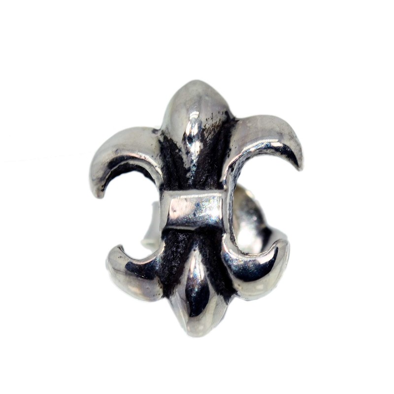 [Silver 925] 片耳 Earrings Punk Rock Gothic Lily Men's Women's;