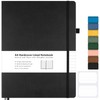 Lined Journal Notebook, 8.5" x 11" Hardcover Leather Notebook for