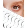 Natural Lashes Wispy Eyelashes Natural Look Short Lashes Pack 12mm