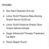 Fresh 5PC Fresh Skincare Soy Cleanser, Lotus Youth Reserve Serum,