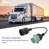 9P J1939 to 6P J1708 Diagnostic Cable Plug and Play