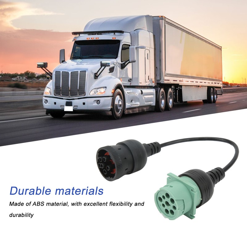 9P J1939 to 6P J1708 Diagnostic Cable Plug and Play