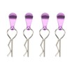 4Pcs Metal RC Car Body Clips with Pull Tabs for