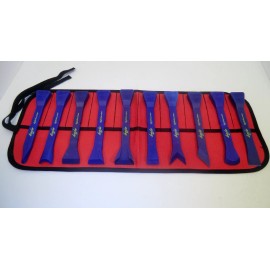 BoJo Tools 10pc. Deluxe Scraper Kit with Pouch.  Nylon/Plastic Composite.