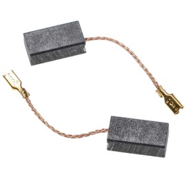 vhbw 2 x Carbon Brush Motor Carbon Abrasive Carbon 17 x 9 x 6.5 mm Replacement for Hitachi 999-070, 999-076, 999-088 for Power Tool