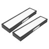 2 Sets Air Purifier Filter Filtering Element Accessory Kit for