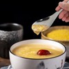 AOOSY Thick Heavy-Weight Soup Spoons, Stainless Steel Soup Spoons, Table