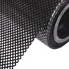 Moyishi One-Way Perforated Black Vinyl Privacy Window Film Electrostatic Adhesive