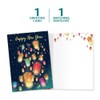 Tree-Free Greetings New Year Card with Matching Envelope, Eco Friendly,