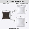 Kevin Textile Textural Faux Linen Throw Cushion Pillow Covers Shams