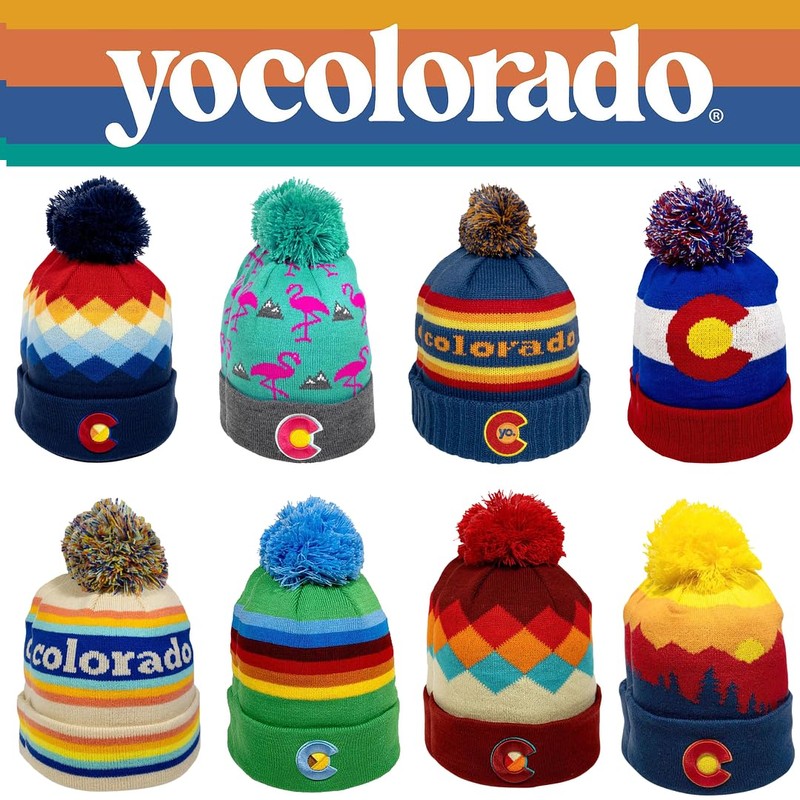 Original Colorado State Flag Beanie - Grey